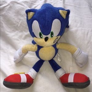 Sonic the hedgehog plush modern
